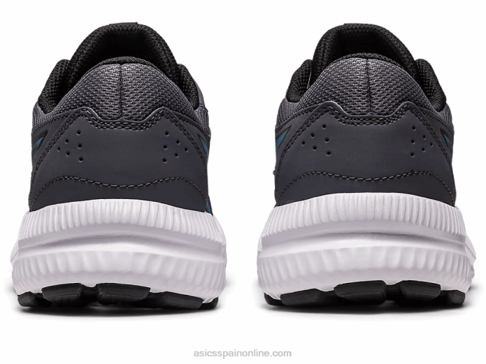 competir 8 grado de la escuela Asics 4L684245 gris portador/azul isla