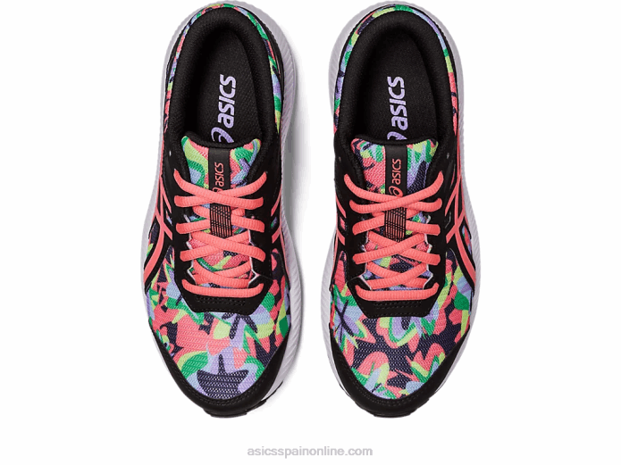 competir 8 grado de la escuela Asics 4L684250 negro/papaya