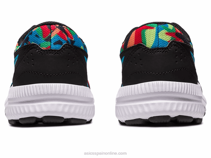 competir 8 grado de la escuela Asics 4L684256 negro/azul isla