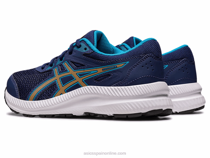 competir 8 grado de la escuela Asics 4L684286 azul índigo/melocotón sol