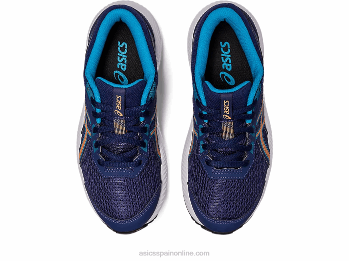 competir 8 grado de la escuela Asics 4L684286 azul índigo/melocotón sol