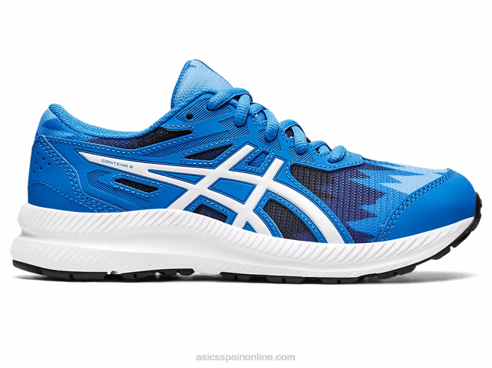 competir 8 grado de la escuela Asics 4L684345 azul eléctrico/blanco