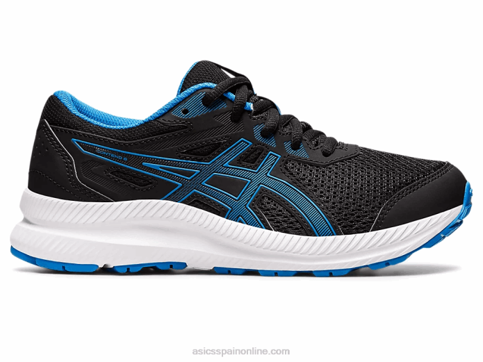 competir 8 grado de la escuela Asics 4L684394 negro/azul eléctrico