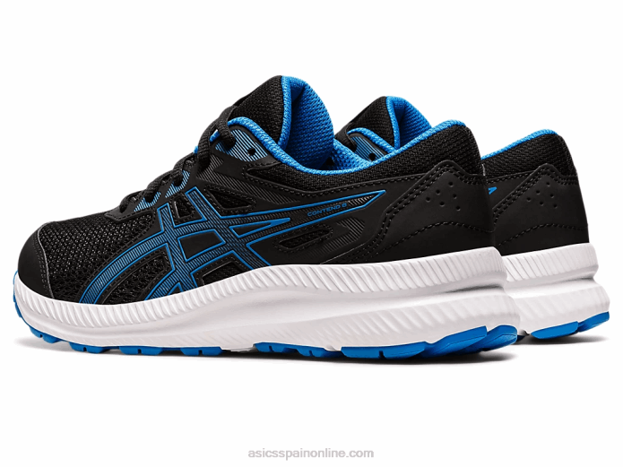 competir 8 grado de la escuela Asics 4L684394 negro/azul eléctrico