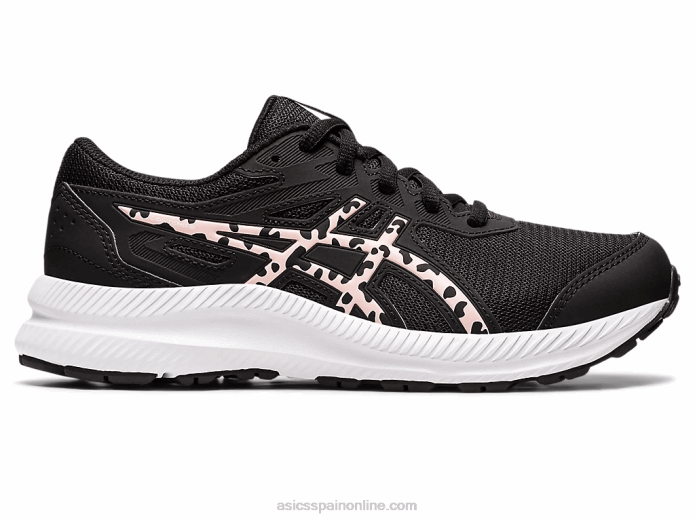 competir 8 grado de la escuela Asics 4L684400 negro/rosa escarchado