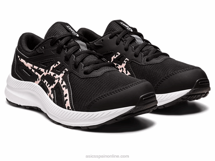 competir 8 grado de la escuela Asics 4L684400 negro/rosa escarchado