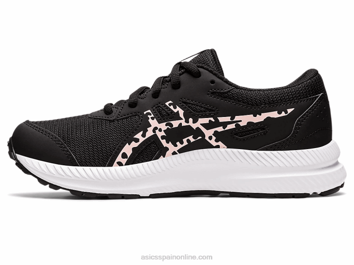 competir 8 grado de la escuela Asics 4L684400 negro/rosa escarchado