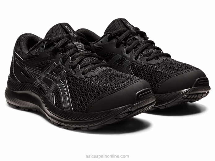 competir 8 grado de la escuela Asics 4L684402 negro/gris portador