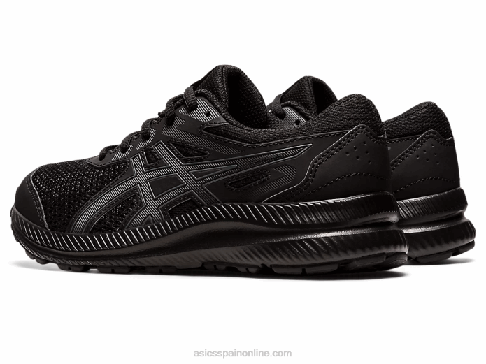competir 8 grado de la escuela Asics 4L684402 negro/gris portador