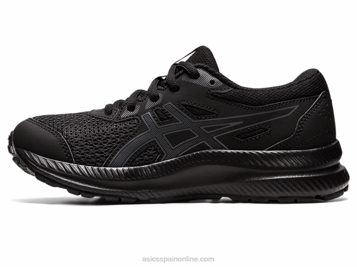 competir 8 grado de la escuela Asics 4L684402 negro/gris portador