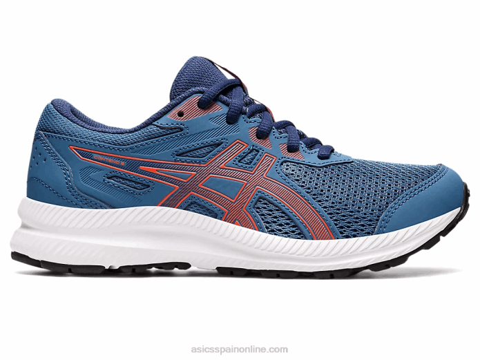 competir 8 grado de la escuela Asics 4L684409 tomate azul/cherry
