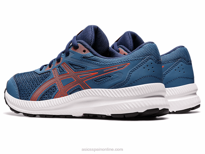 competir 8 grado de la escuela Asics 4L684409 tomate azul/cherry