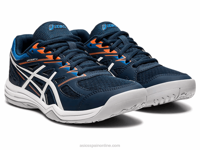 escuela de grado 4 upcourt Asics 4L684425 azul francés/blanco