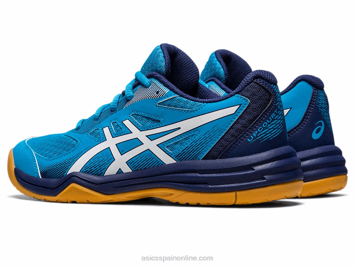 escuela de grado 5 upcourt Asics 4L684271 isla azul/blanco