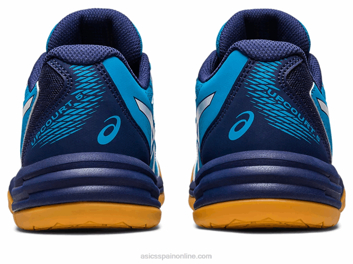 escuela de grado 5 upcourt Asics 4L684271 isla azul/blanco