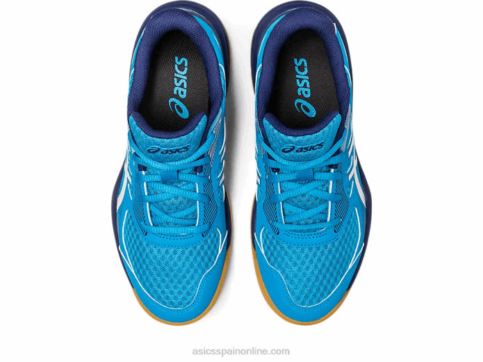 escuela de grado 5 upcourt Asics 4L684271 isla azul/blanco