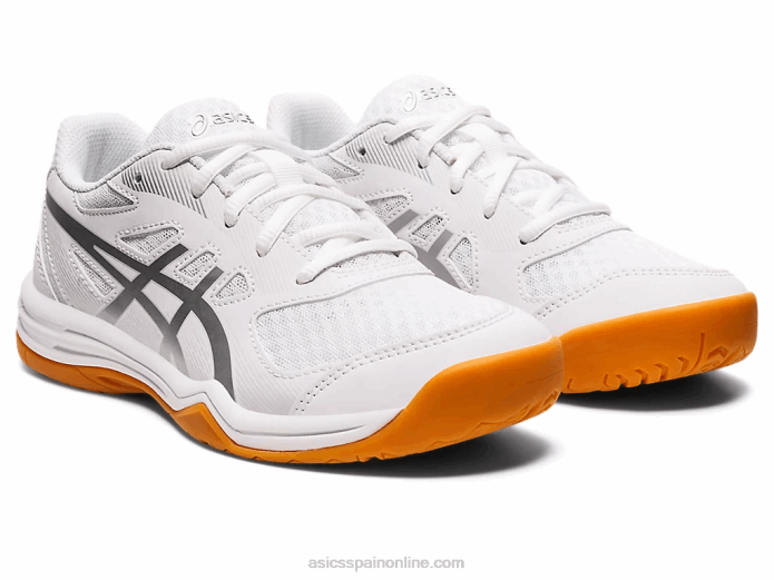 escuela de grado 5 upcourt Asics 4L684388 blanco/plata pura
