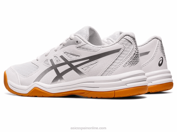 escuela de grado 5 upcourt Asics 4L684388 blanco/plata pura