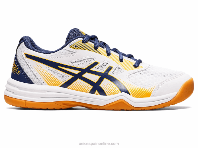 escuela de grado 5 upcourt Asics 4L684420 océano blanco/profundo