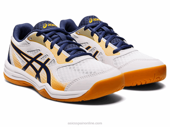 escuela de grado 5 upcourt Asics 4L684420 océano blanco/profundo