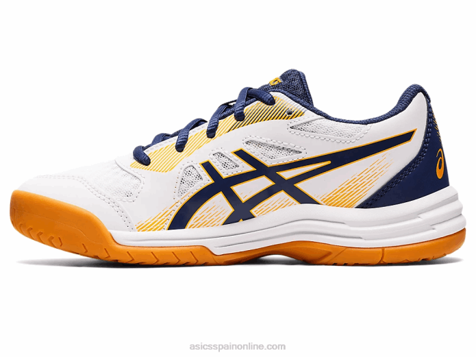 escuela de grado 5 upcourt Asics 4L684420 océano blanco/profundo