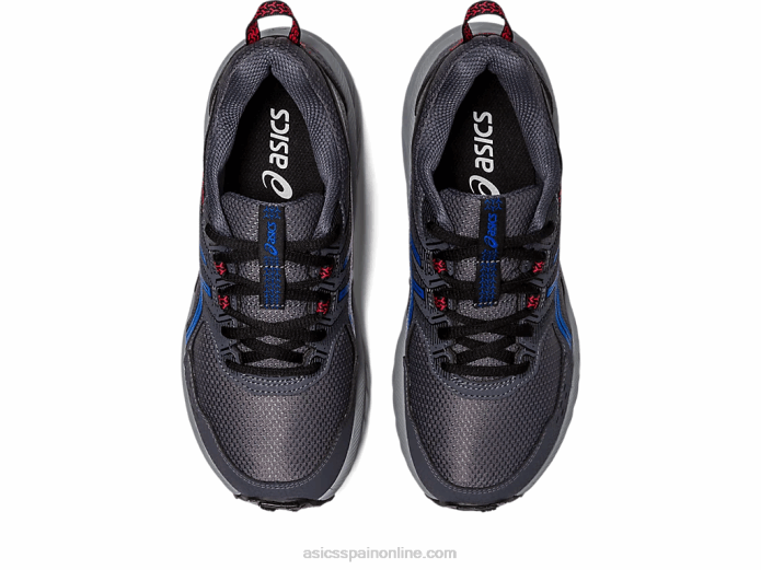 escuela gel-venture 9 grado Asics 4L684216 gris portador/azul atún