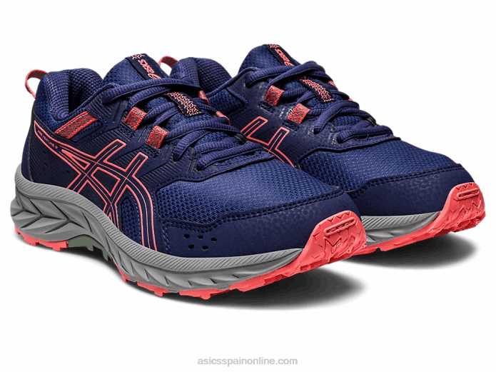 escuela gel-venture 9 grado Asics 4L684220 azul índigo/papaya