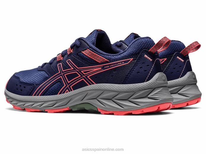 escuela gel-venture 9 grado Asics 4L684220 azul índigo/papaya