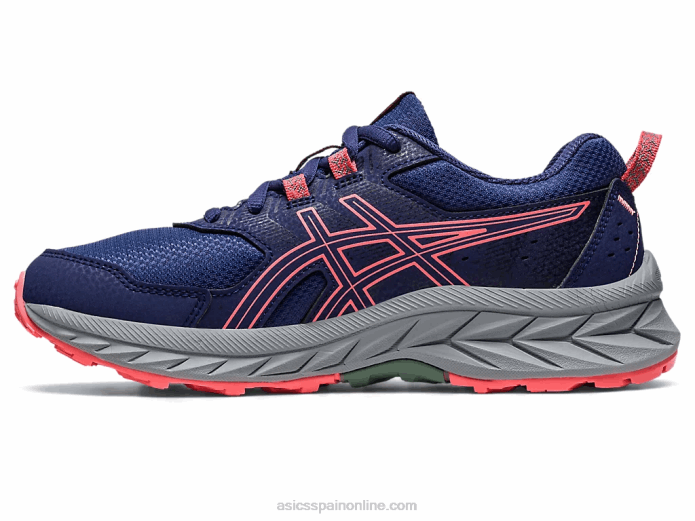 escuela gel-venture 9 grado Asics 4L684220 azul índigo/papaya