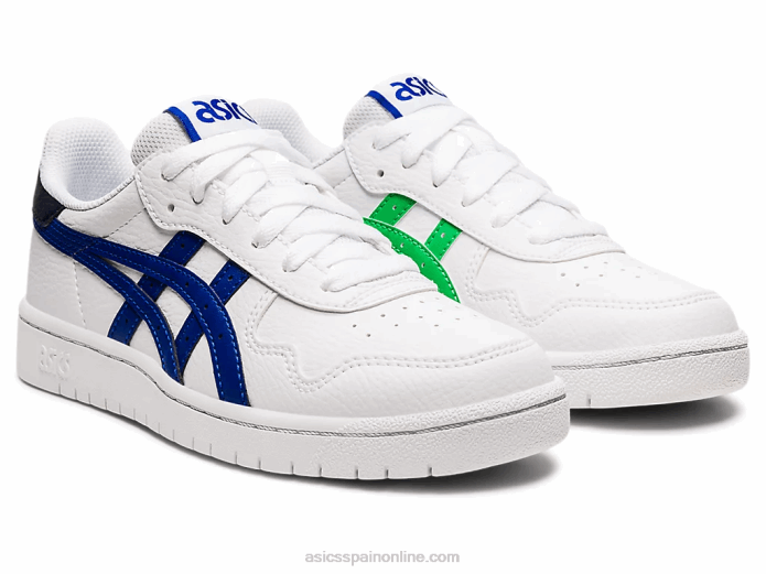 escuela primaria de japon Asics 4L684493 blanco/azul mónaco