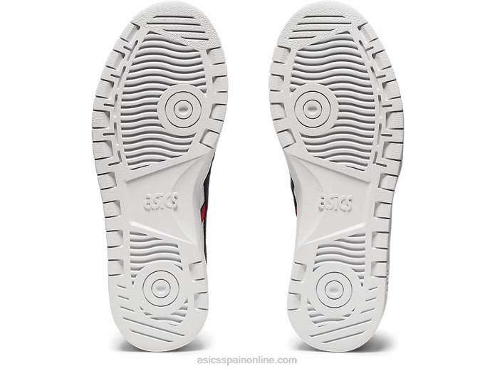 escuela primaria de japon Asics 4L684560 blanco/rojo clásico