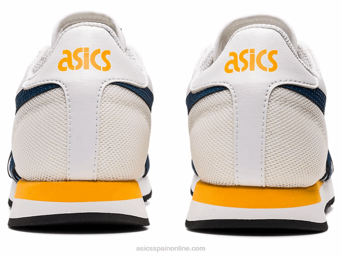 escuela primaria del corredor del tigre Asics 4L684464 blanco/índigo claro