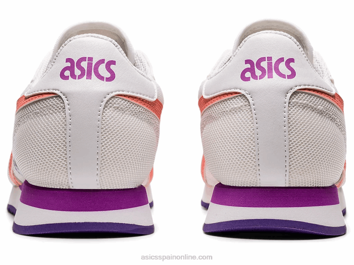 escuela primaria del corredor del tigre Asics 4L684499 blanco/guayaba