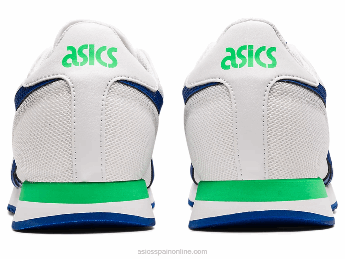 escuela primaria del corredor del tigre Asics 4L684500 blanco/azul mónaco