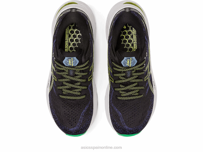 escuela primaria gel-kayano 29 Asics 4L684291 ralladura de lima/negra