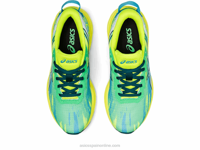 escuela primaria gel-noosa tri 13 Asics 4L684357 hoja nueva/pino terciopelo