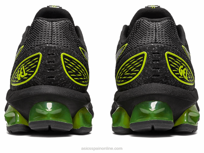 escuela primaria gel-quantum 180 vii Asics 4L684300 negro/lima neón
