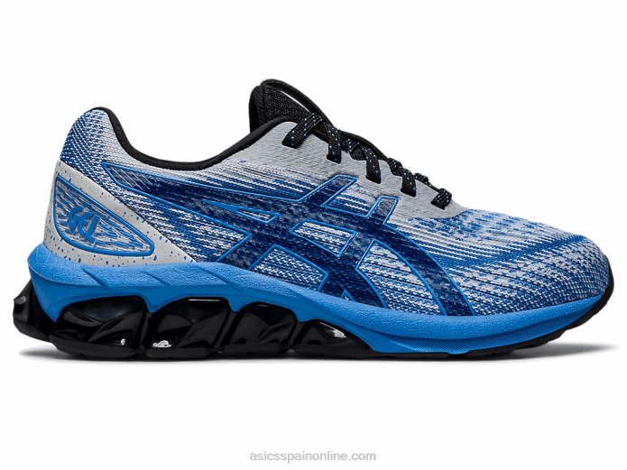 escuela primaria gel-quantum 180 vii Asics 4L684366 costa azul/gris glaciar