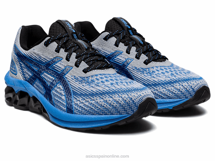 escuela primaria gel-quantum 180 vii Asics 4L684366 costa azul/gris glaciar