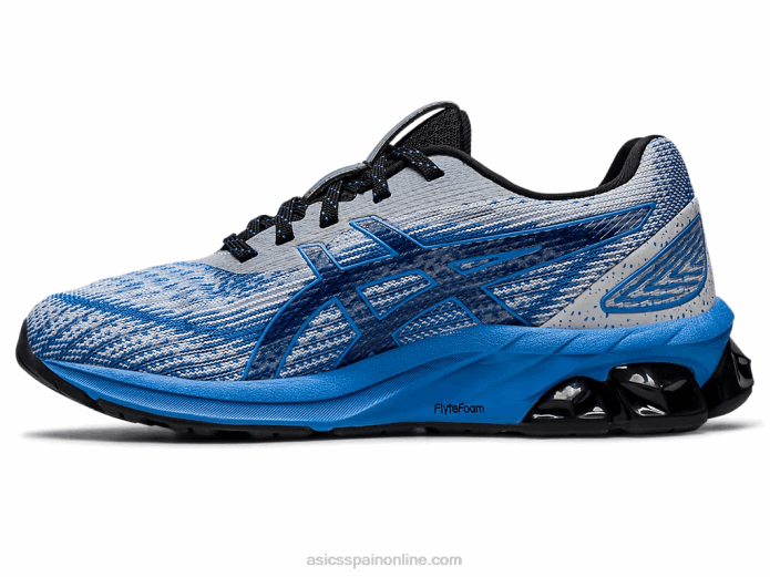 escuela primaria gel-quantum 180 vii Asics 4L684366 costa azul/gris glaciar