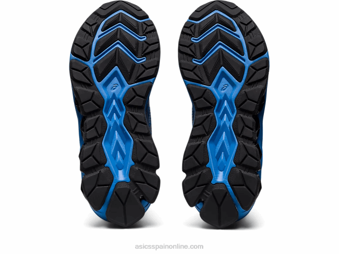 escuela primaria gel-quantum 180 vii Asics 4L684366 costa azul/gris glaciar