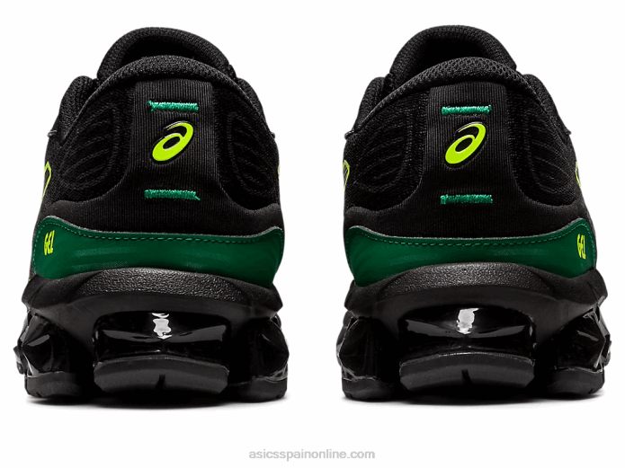 escuela primaria gel-quantum 360 vii Asics 4L684381 negro/amarillo de seguridad