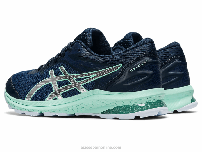 escuela primaria gt-1000 10 Asics 4L684434 trueno azul/plata pura