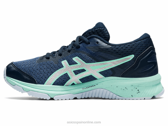 escuela primaria gt-1000 10 Asics 4L684434 trueno azul/plata pura