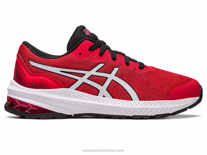 escuela primaria gt-1000 11 Asics 4L684313 rojo eléctrico/blanco