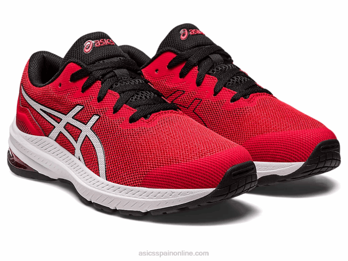 escuela primaria gt-1000 11 Asics 4L684313 rojo eléctrico/blanco