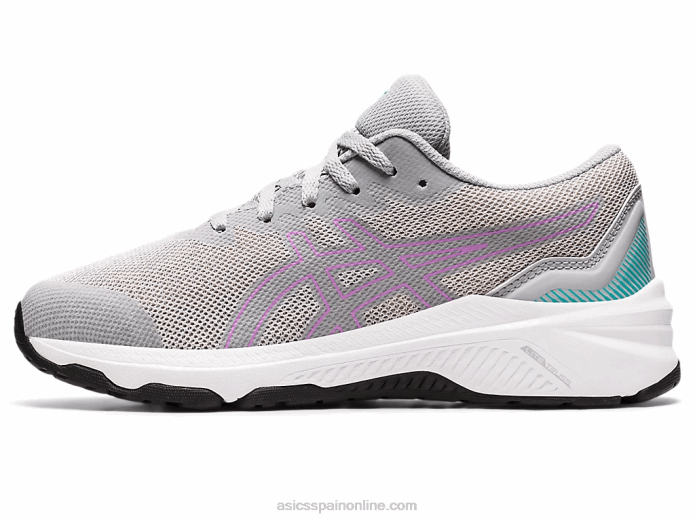 escuela primaria gt-1000 11 Asics 4L684359 gris piedmont/brillo lavanda