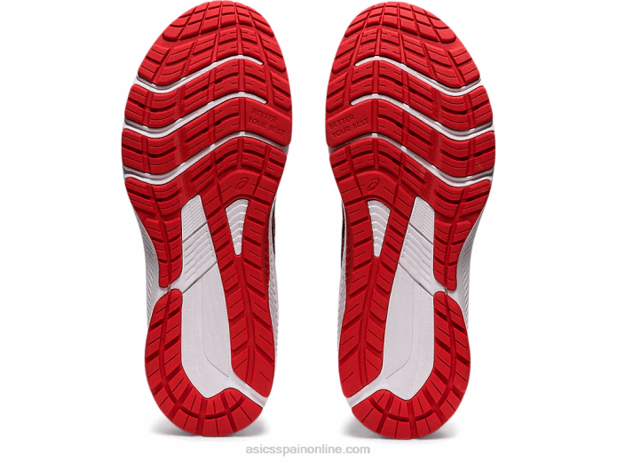 escuela primaria gt-1000 11 Asics 4L684471 gris grafito/rojo fuego