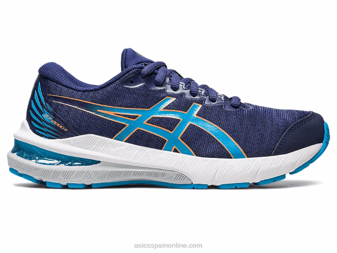 escuela primaria gt-2000 11 Asics 4L684336 azul índigo/azul isla