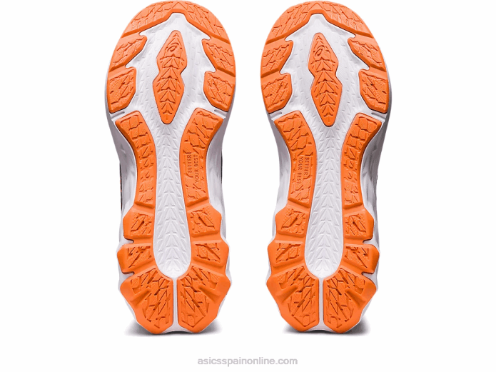 escuela primaria novablast 2 Asics 4L684277 azul índigo/melocotón sol